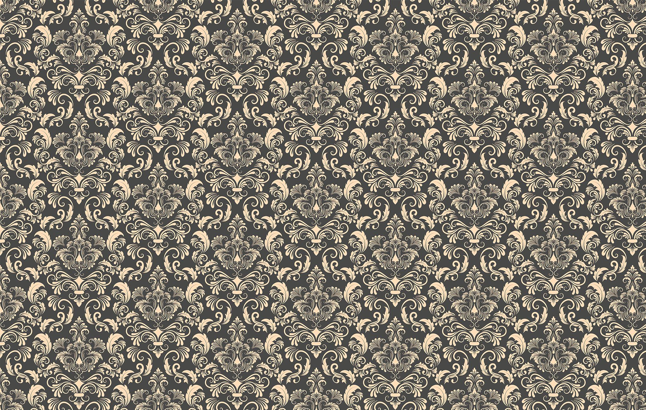 Фотообои флизелиновые Upstream Роскошный классический узор 230х153 см (VINT-015/3)