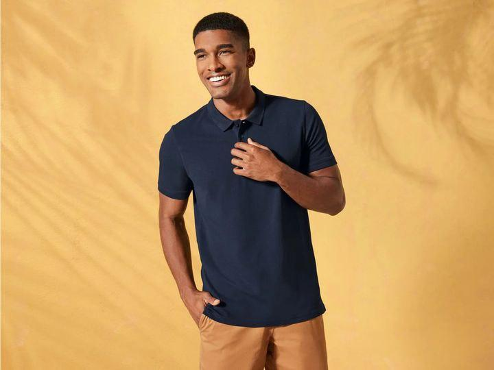 Поло мужскoe Livergy M Синий (PL0010M045)