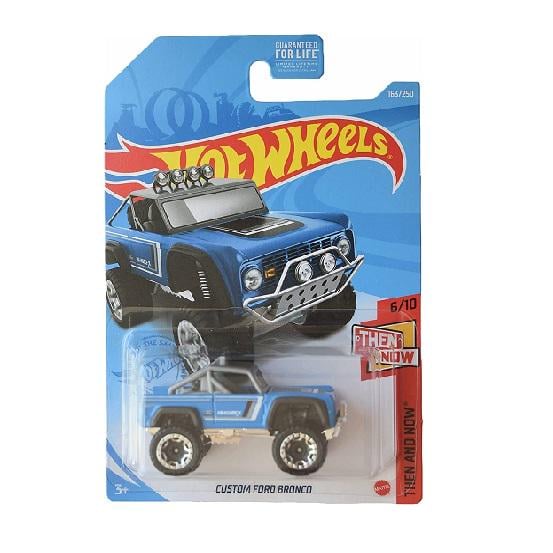 Машинка базовая Hot Wheels серии Then and Now-Custom Ford Bronco 2021