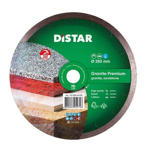 Диск алмазный Distar Granite Premium 250x25,4 мм (11320061019)