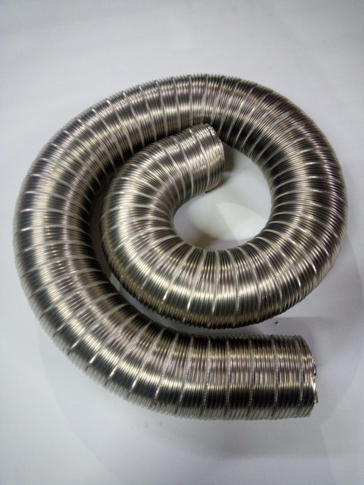 Гофра жаростойкая ChiGof 1 м 0,1 мм Ø 80 мм - фото 2 Гофра жаростойкая ChiGof 1 м 0,1 мм Ø 80 мм - фото 2