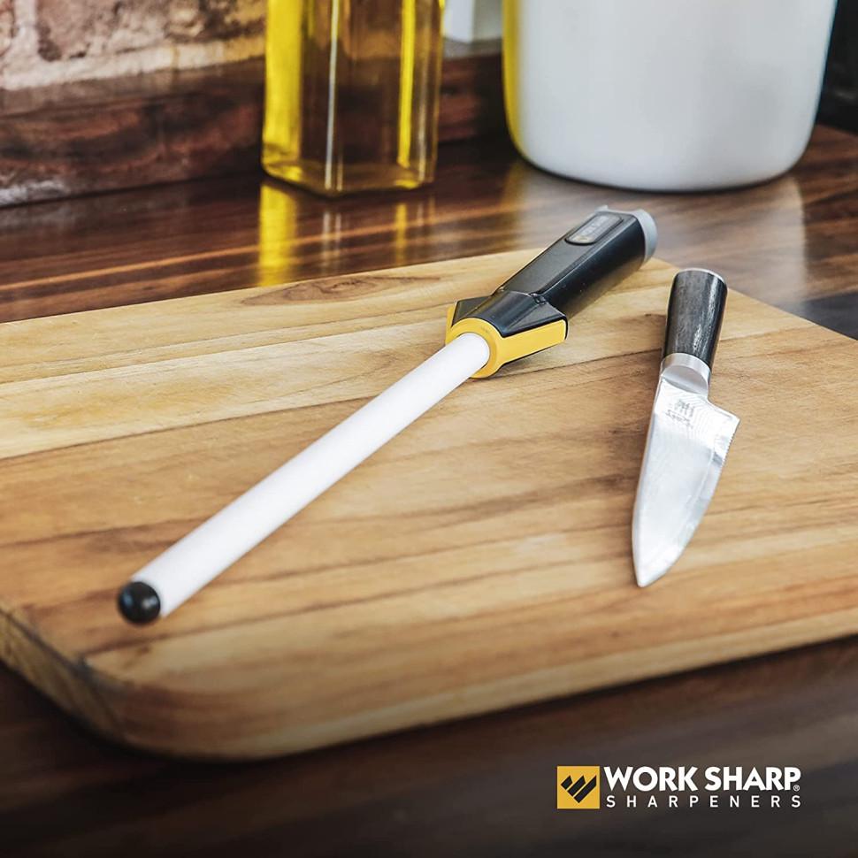 Мусат керамический Work Sharp Ceramic Kitchen Honing Rod (WSKTNCHR-I) - фото 2