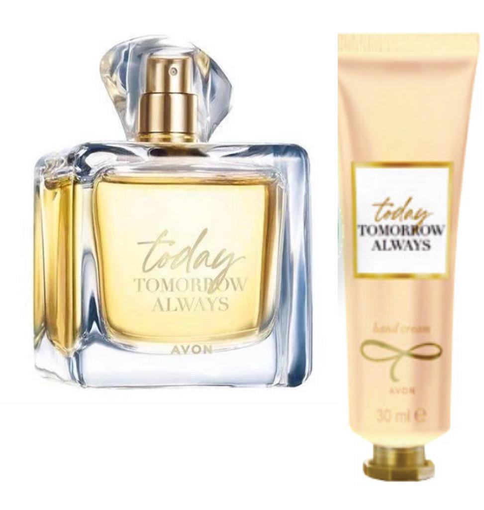 Набор женский парфюмированный Avon TTA Today аромат 50 мл/парфюмированный крем для рук 30 мл (AV9804588)