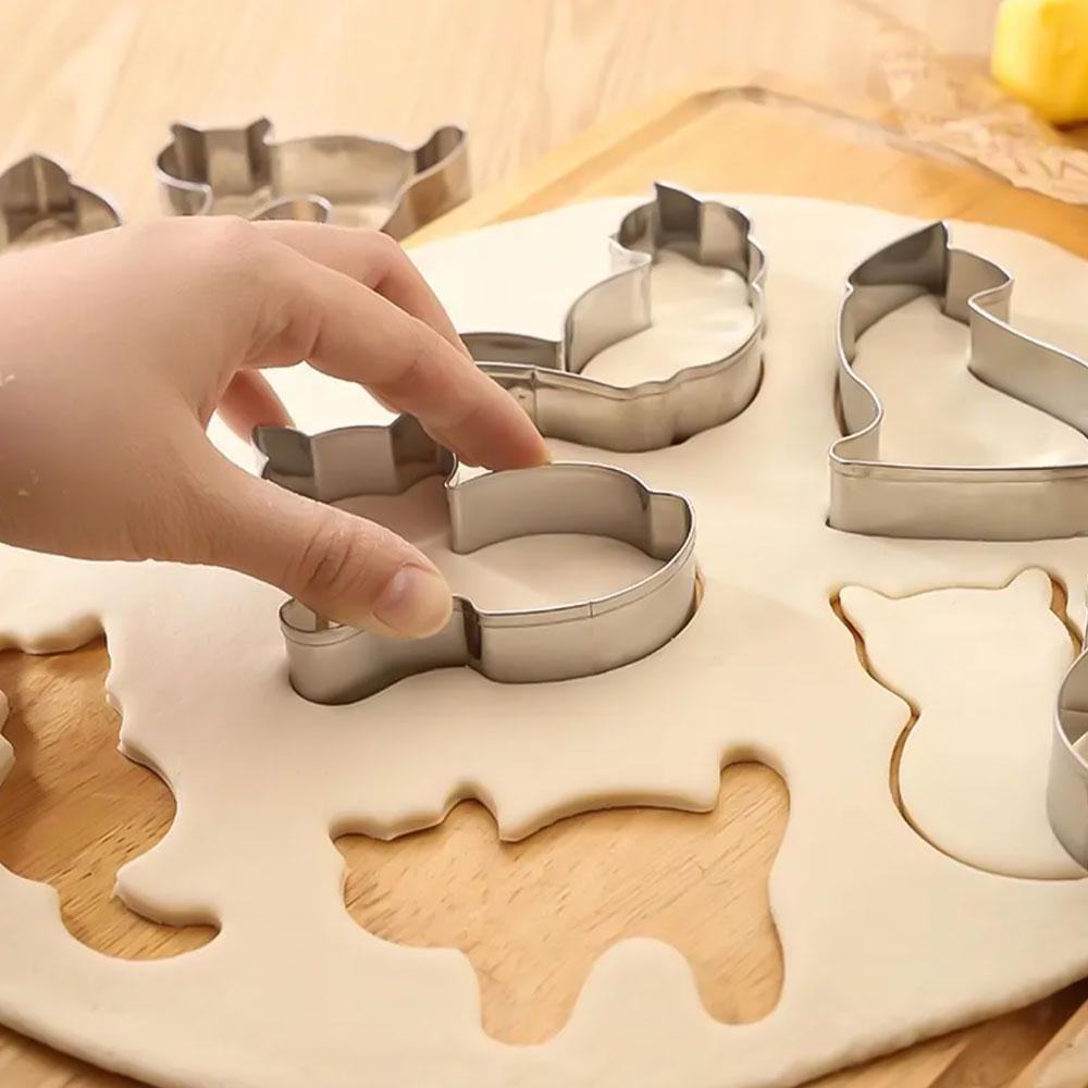 Набор формочек для выпекания коты 9 шт. (NR0247) - фото 3 Набор формочек для выпекания коты 9 шт. (NR0247) - фото 3