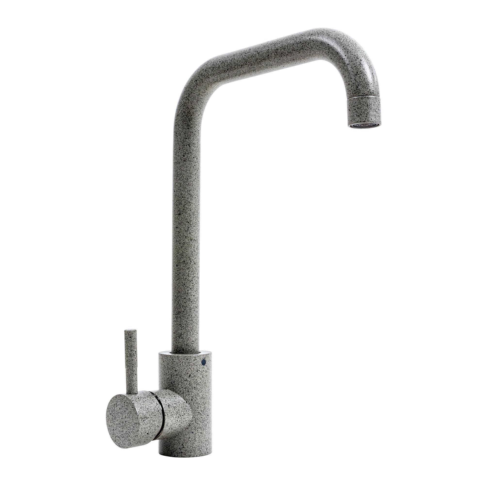 Смеситель для кухни Platinum NS02B 3008B-NA PLS-A40468 однорычажный Серый (195061)