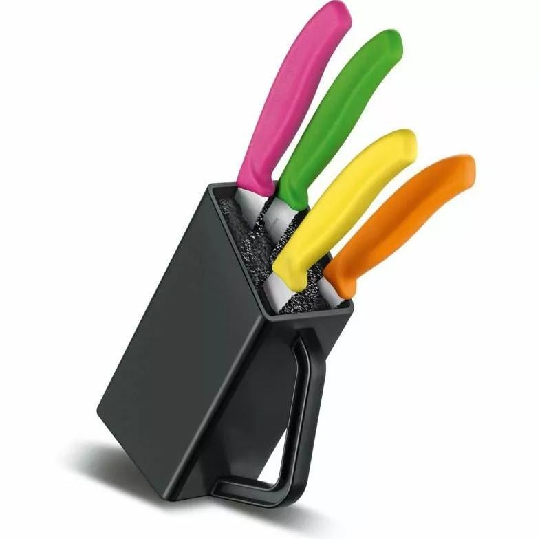 Набор ножей Victorinox SwissClassic Cutlery Block Steak & Pizza Vx67126.4 - фото 2 Набор ножей Victorinox SwissClassic Cutlery Block Steak & Pizza Vx67126.4 - фото 2