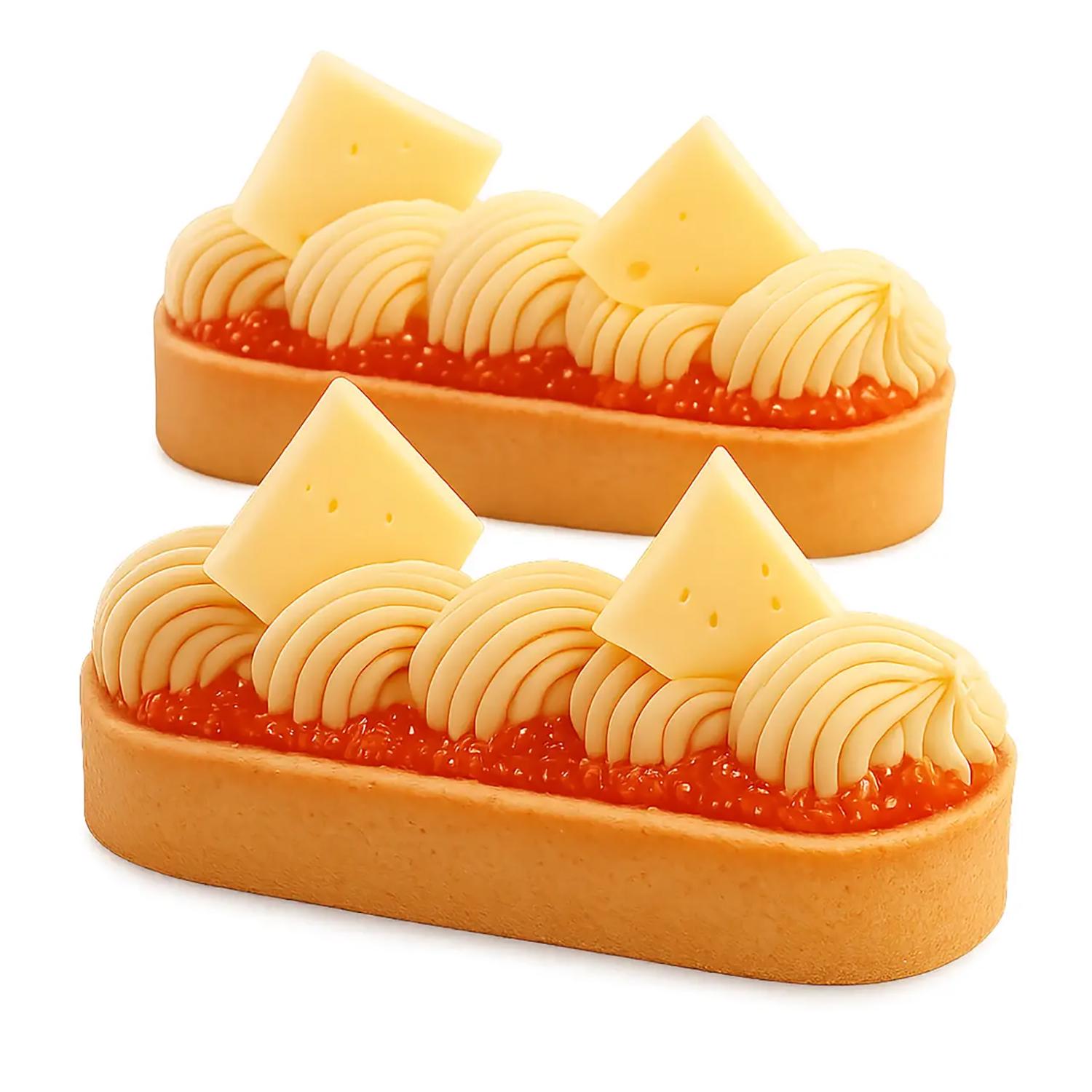 Набір формочок для еклерів/тістечок та тарталеток 4 шт. 20х4х2,5 см - фото 22 Набір формочок для еклерів/тістечок та тарталеток 4 шт. 20х4х2,5 см - фото 22