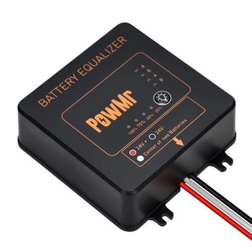 Балансир для аккумуляторов PowMr BE24 24 В 2×12 В 5 А для батарей AGM GEL (349-4a5cd)