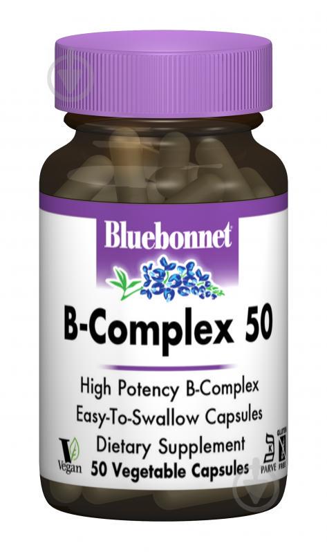 В-Комплекс 50 Bluebonnet Nutrition 50 гелевых капсул