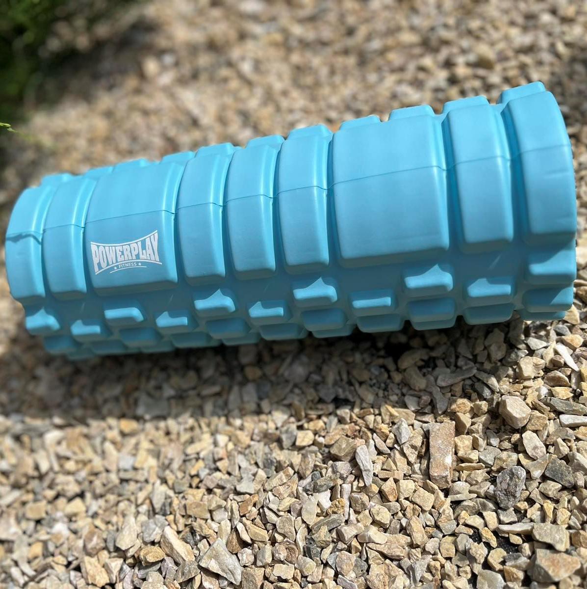 Ролик масажний PowerPlay 4025 Massage Roller 33x15 см Синій (A-013234) - фото 10