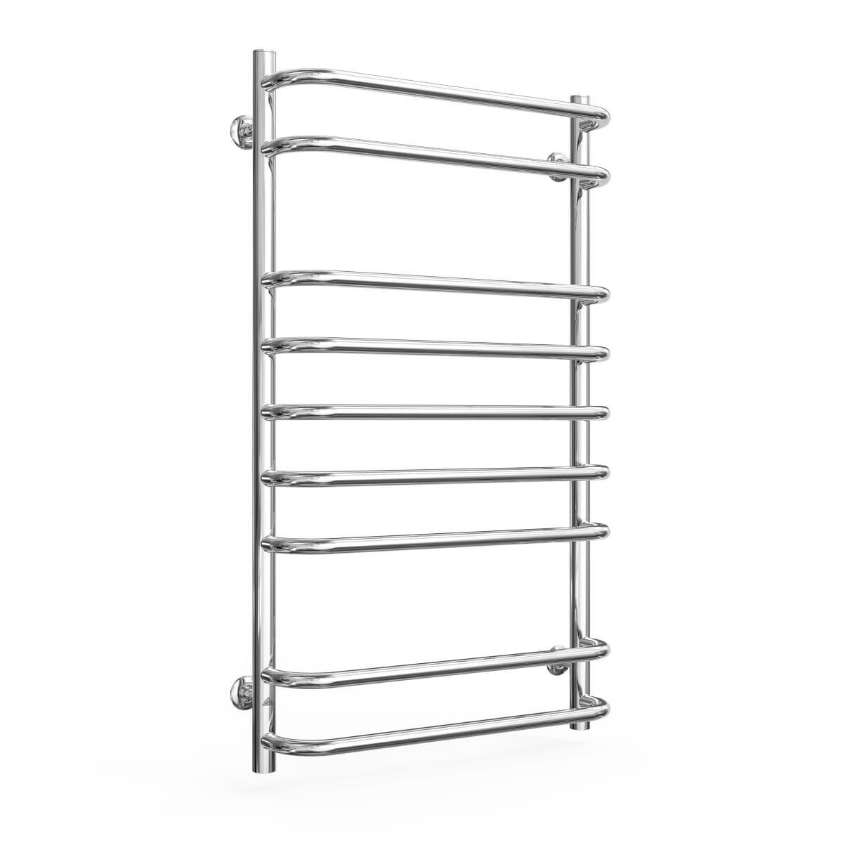 Полотенцесушитель водяной для ванной Laris Стандарт П9 из нержавеющей стали 500х900 мм Хром (147-127-71207064)