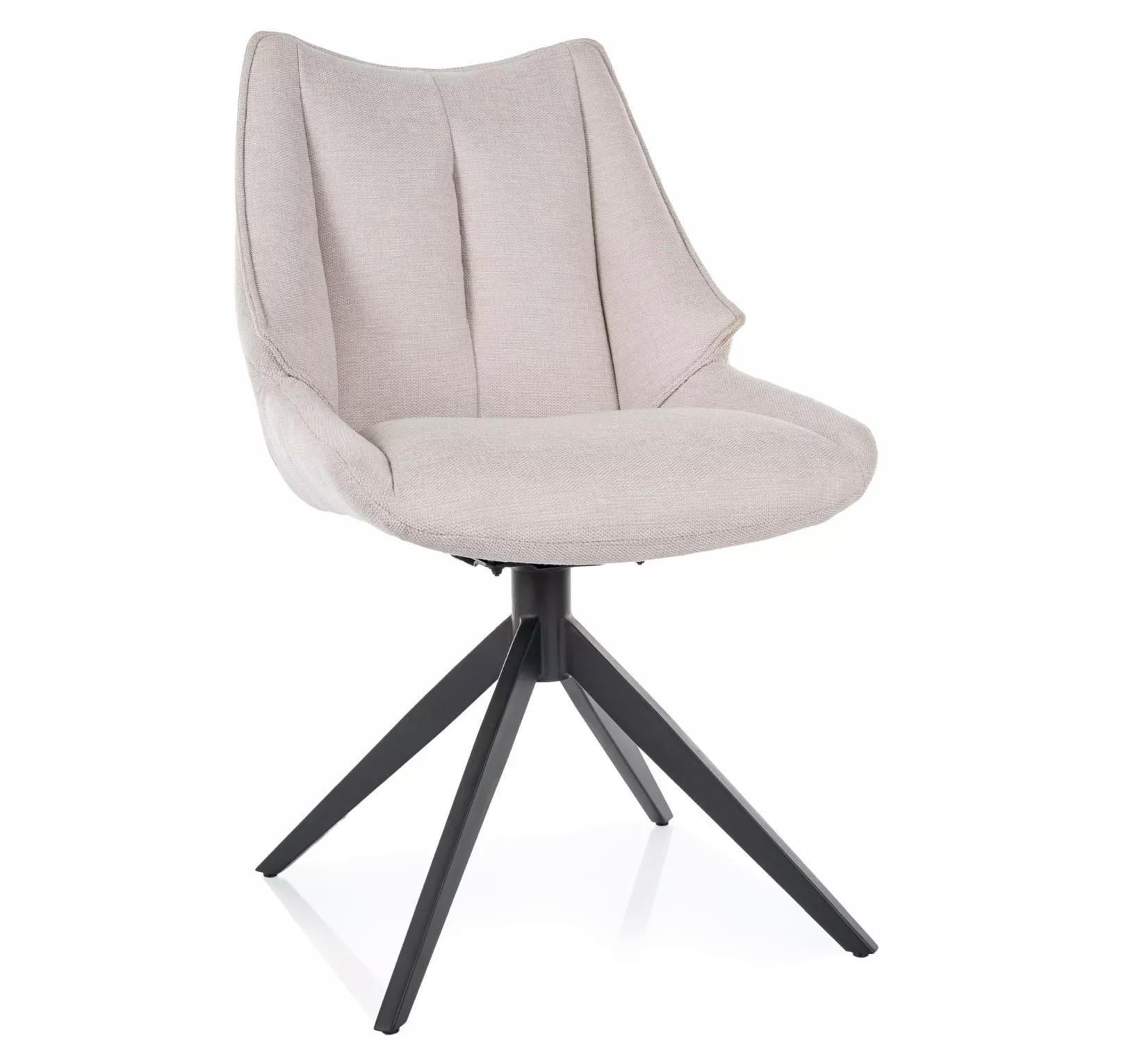 Стул кухонный Signal CODA BREGO Черный/Светло-бежевый (22CODABRCJBE22)