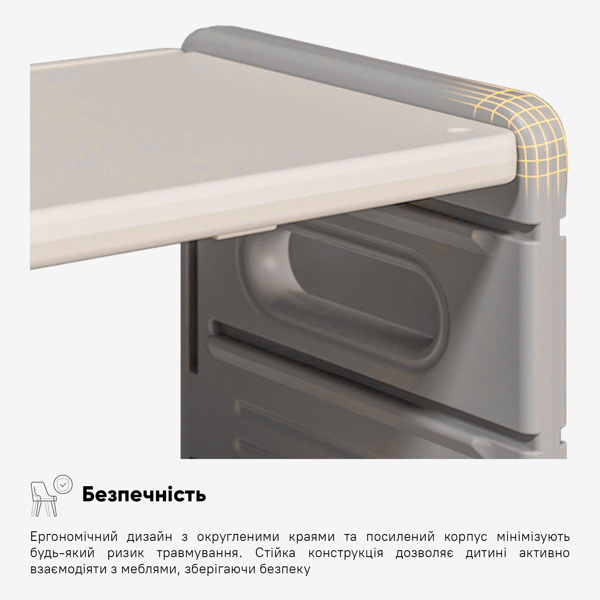 Стелаж Mealux Bubbles White (KD-E057 White) - фото 7 Стелаж Mealux Bubbles White (KD-E057 White) - фото 7
