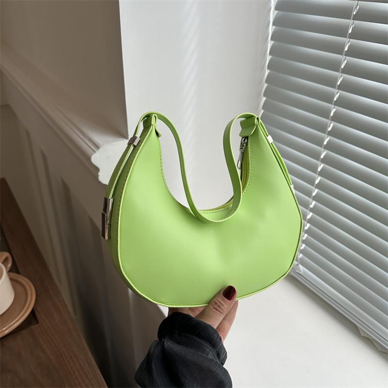 Женская сумка 8170 багет Зеленый (29472137)