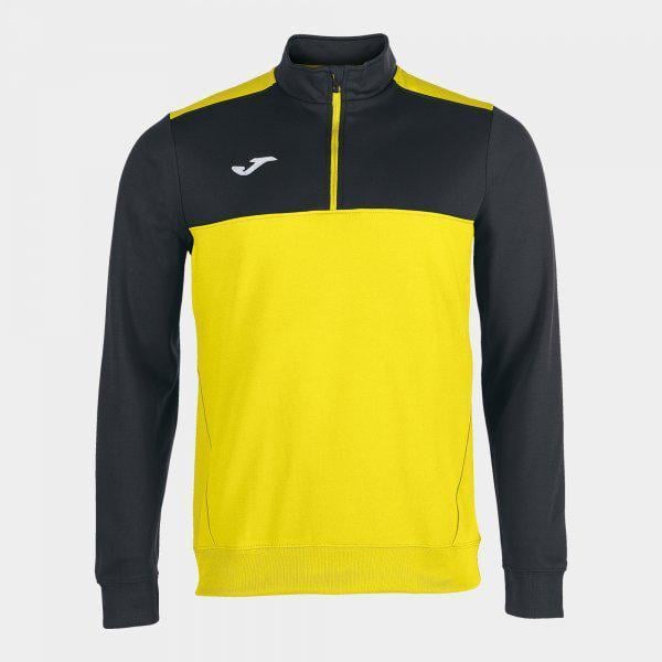 Реглан Joma 100947.901 Sweatshirt 1/2 Zipper Winner 4XS Yellow/Black