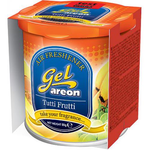 Освежитель воздуха AREON GEL CAN Tutti Frutti (GCK08)