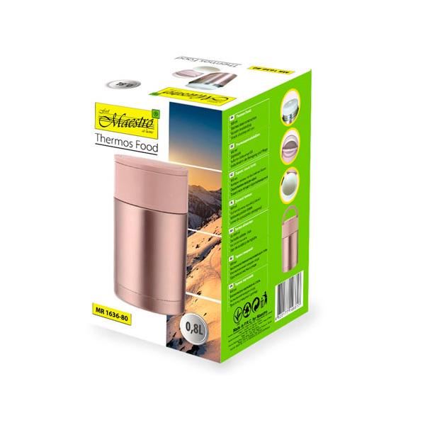 Термос пищевой Maestro MR-1636-80 800 мл - фото 3