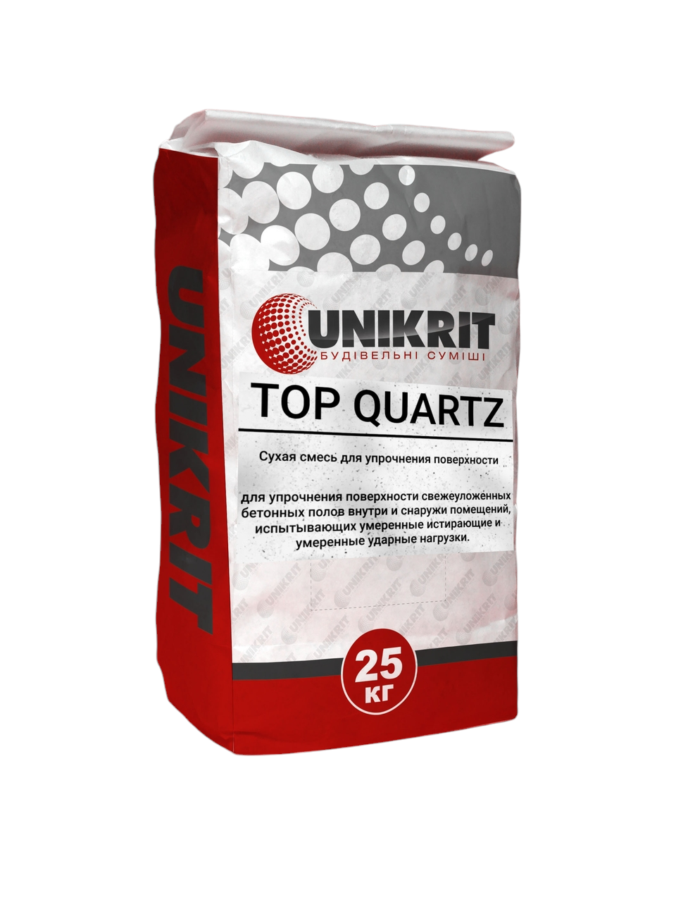 Сухой укрепитель для бетона топпинг Unikrit Top Quartz