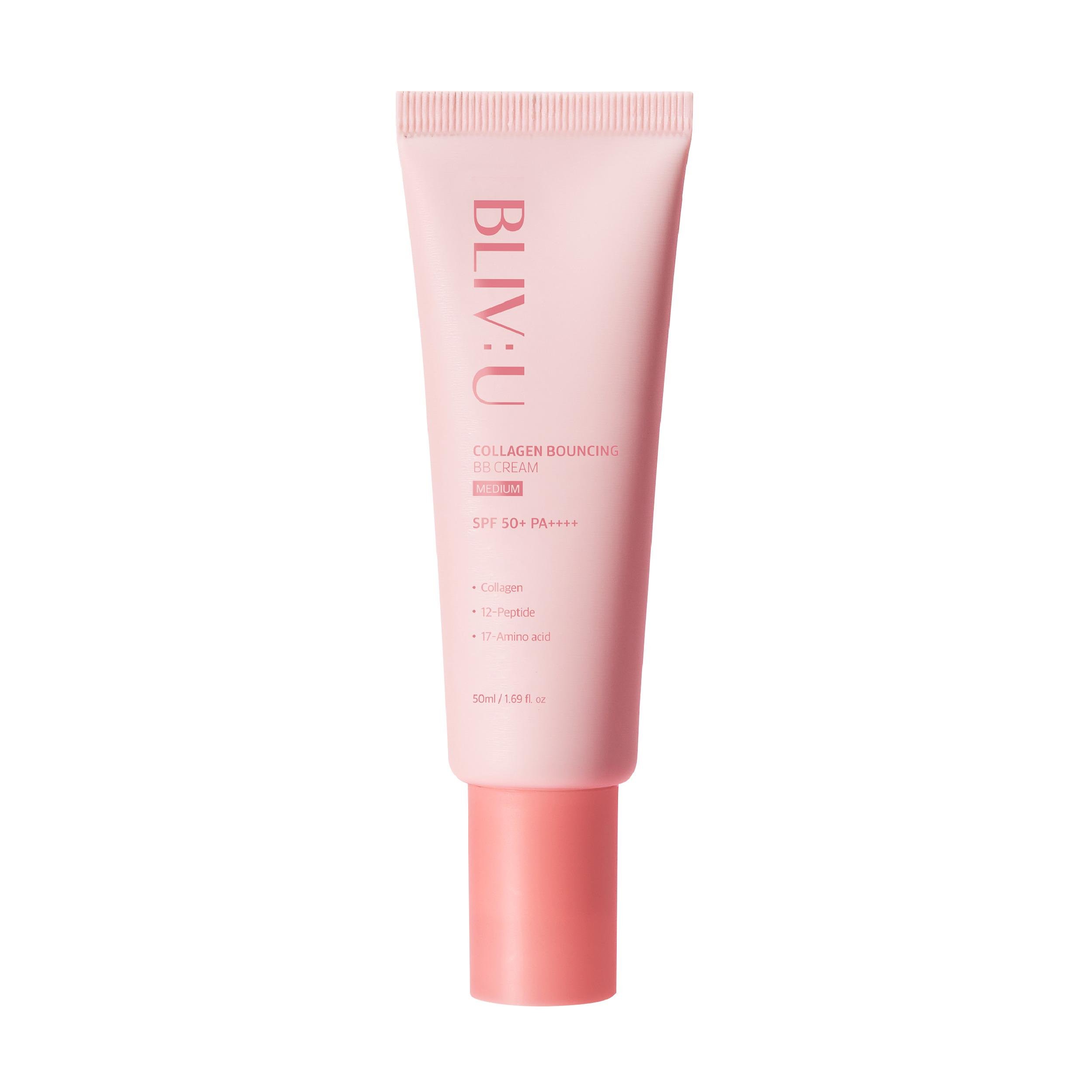 Крем с коллагеном BLIV:U Collagen Bouncing BB Cream 50 мл - фото 1