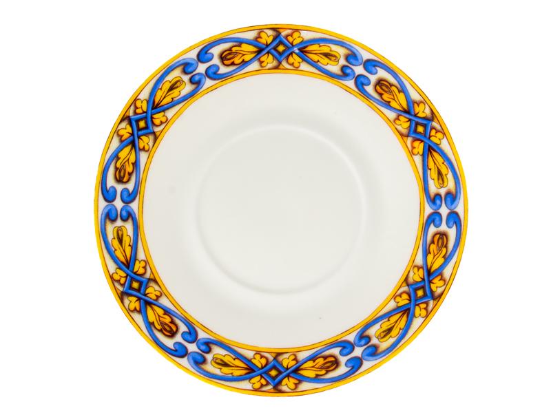 Набір на 2 персони чайних чашок Lefard Сицилійський лимон порцелянових з блюдцем 220 мл (922-093) - фото 4 Набір на 2 персони чайних чашок Lefard Сицилійський лимон порцелянових з блюдцем 220 мл (922-093) - фото 4