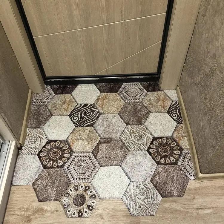 Коврик в прихожую Соты d15 120х180 см