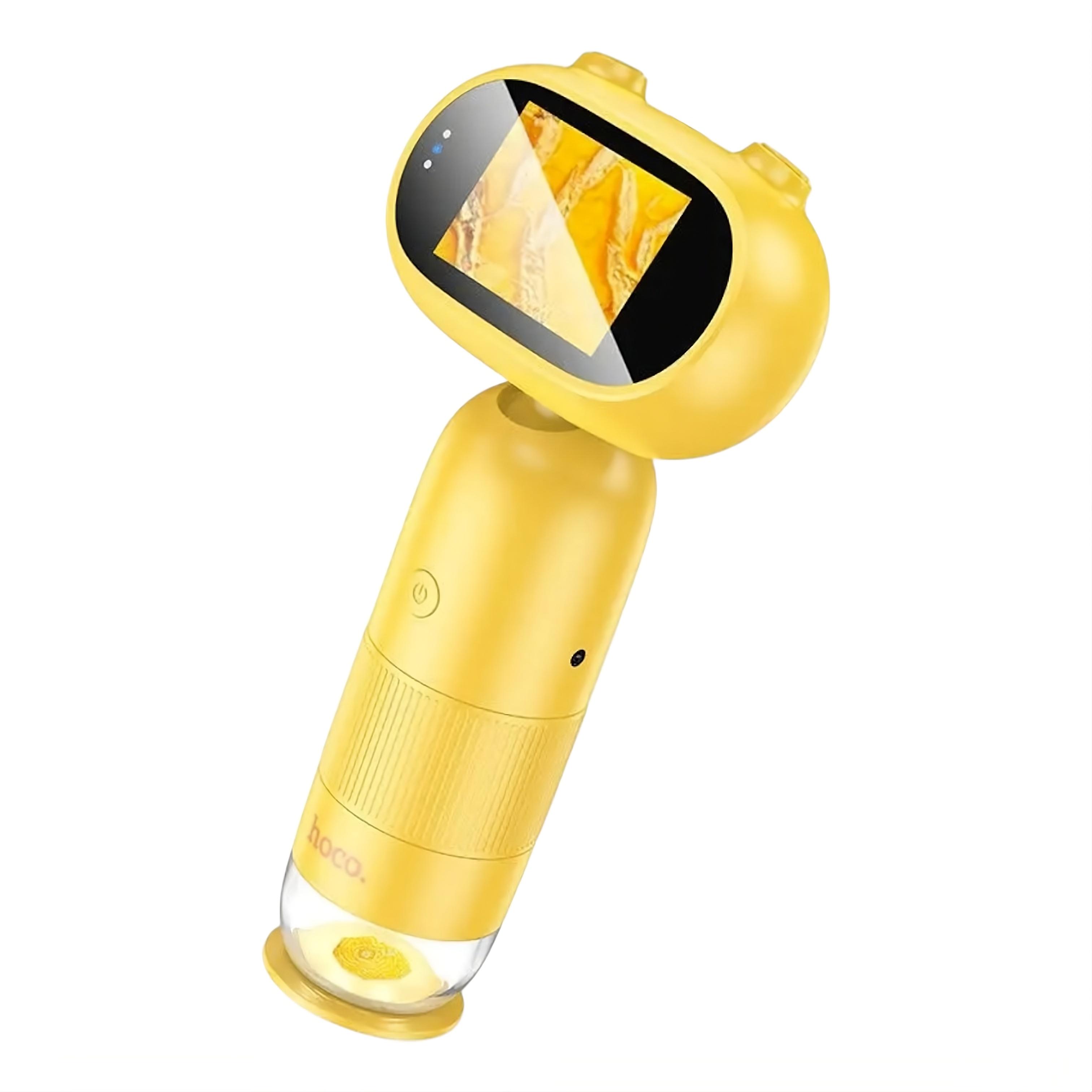 Мікроскоп дитячий цифровий Hoco DV206 з 2" IPS-екраном/1080P/8 LED/акумулятор 800 mAh (30775213) Мікроскоп дитячий цифровий Hoco DV206 з 2" IPS-екраном/1080P/8 LED/акумулятор 800 mAh (30775213)