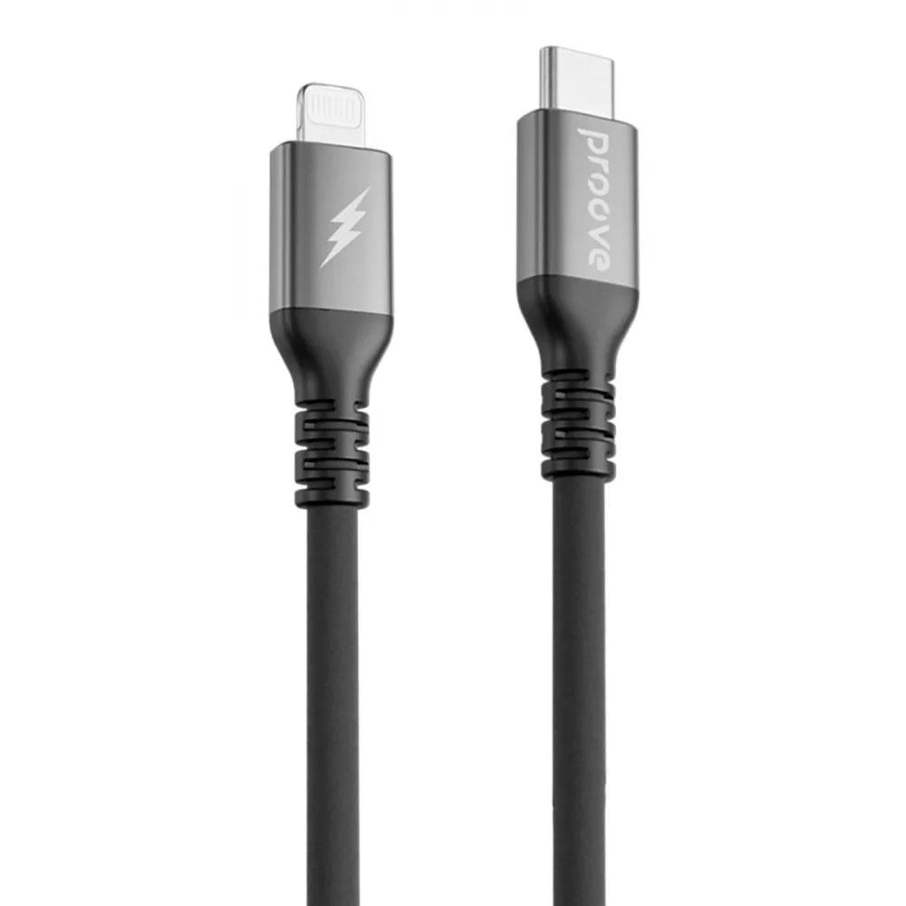Кабель Proove ReGen Silicone 27W CCRS60002121 для зарядки Apple и передачи данных 200 см Черный (612221) Кабель Proove ReGen Silicone 27W CCRS60002121 для зарядки Apple и передачи данных 200 см Черный (612221)
