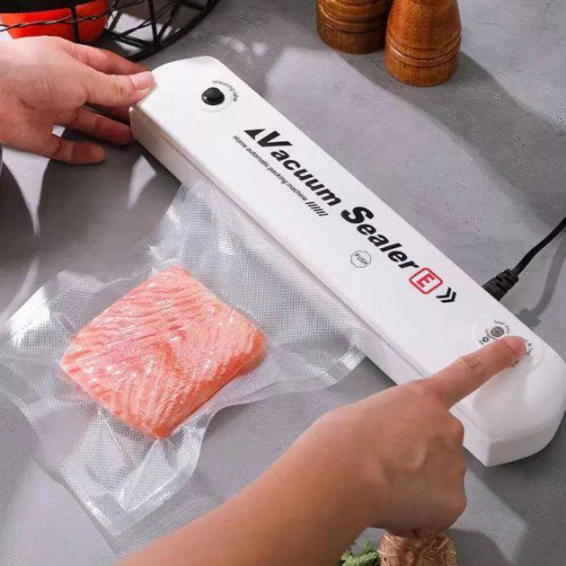 Вакууматор еды Vacuum Sealer Белый (GV-01914) - фото 2