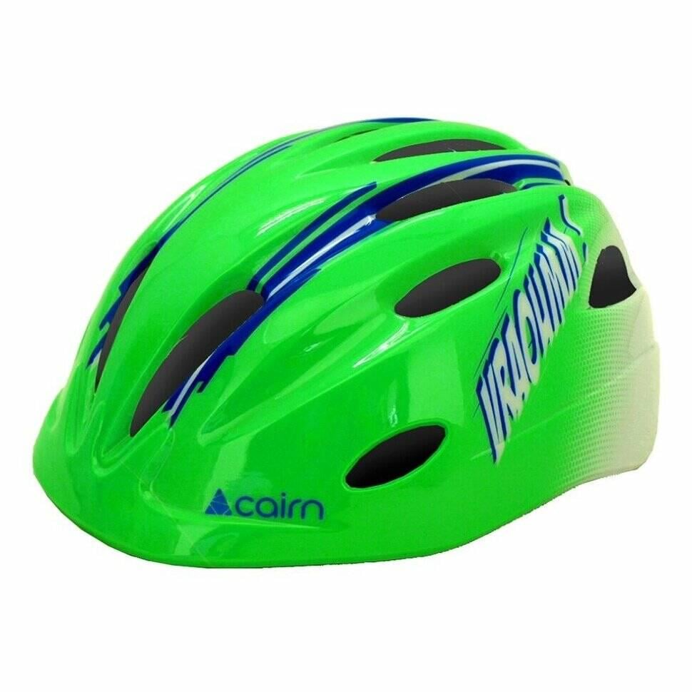 Шлем Cairn Earthy Jr р. 48-52 Зеленый/Синий