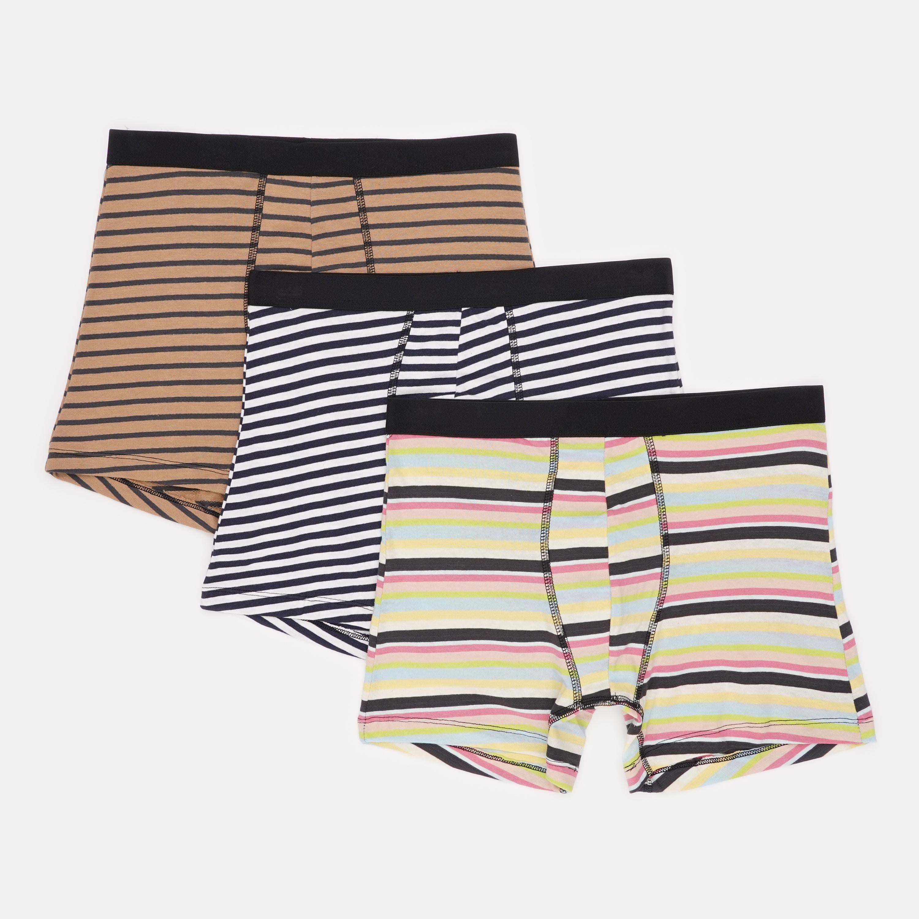 Труси Basic Collection 3 шт. M Бежевий/Рожевий/Білий (14380928500)