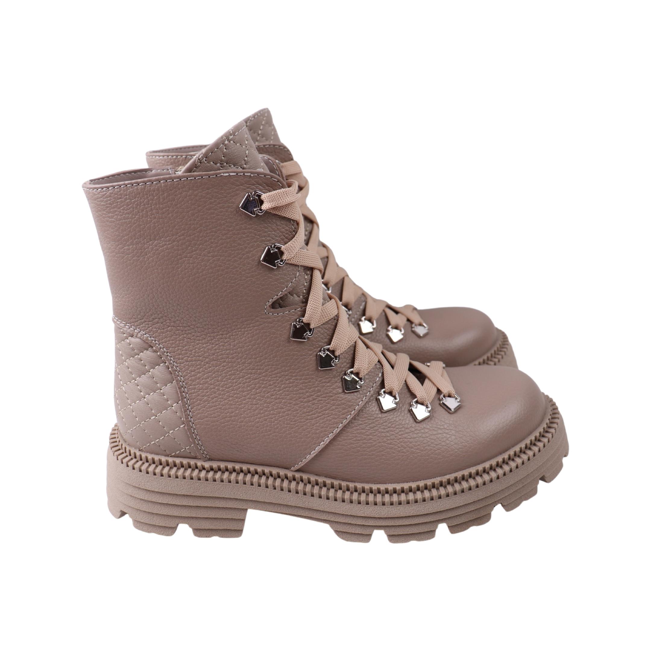 Ботинки женские R&Y 70-24ZHC натуральная кожа р. 36 Капучино (29183392)