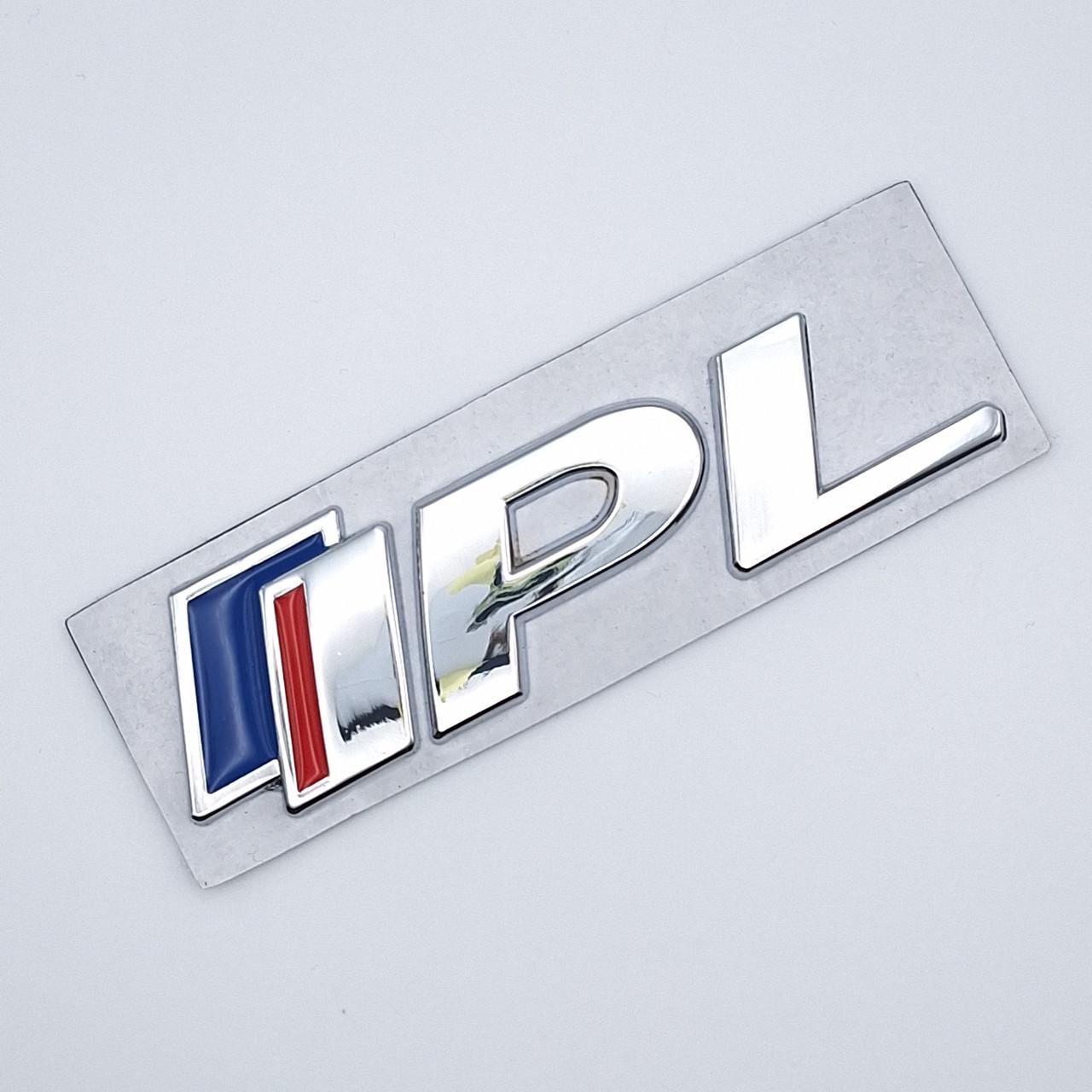 Эмблема надпись IPL Infiniti металл Хром глянцевый (2048319908)