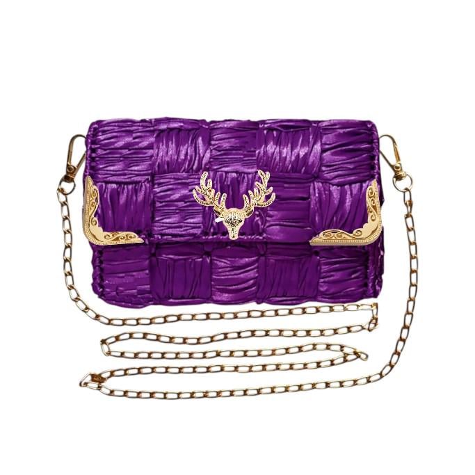 Набор фурнитуры для сумки Олень №4 Золотистый (5049-4) - фото 6 Набор фурнитуры для сумки Олень №4 Золотистый (5049-4) - фото 6