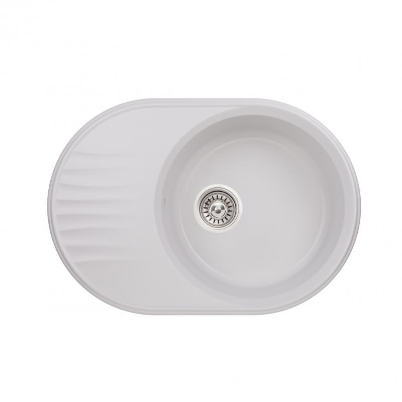 Кухонная мойка Q-tap CS 7451 White (QT7451WHI650)