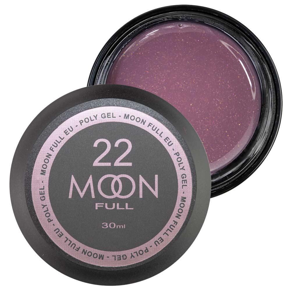 Полигель для наращивания Moon Full Poly Gel №22 30 мл