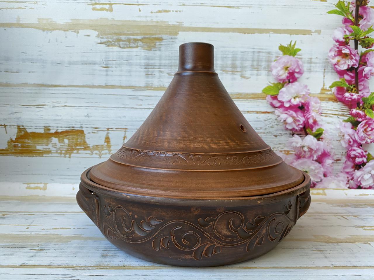 Таджин глиняний з ручками 2,5 л (1205241304)