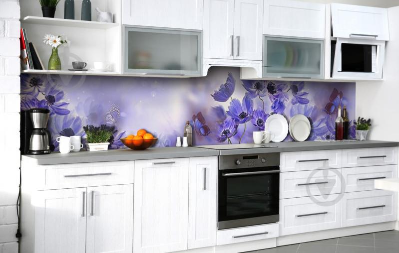 Скинали на кухню Zatarga «Сияние хрупкости» 650х2500 мм виниловая 3Д наклейка кухонный фартук самоклеящаяся Скинали на кухню Zatarga «Сияние хрупкости» 650х2500 мм виниловая 3Д наклейка кухонный фартук самоклеящаяся