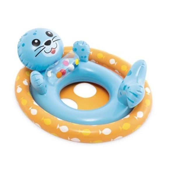 Круг-плотик детский Морской котик 59570S 76x58 см