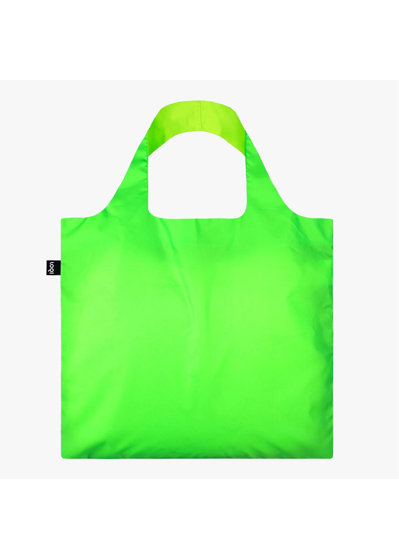 Сумка шоппер Loqi NEON Green (NE.GR)