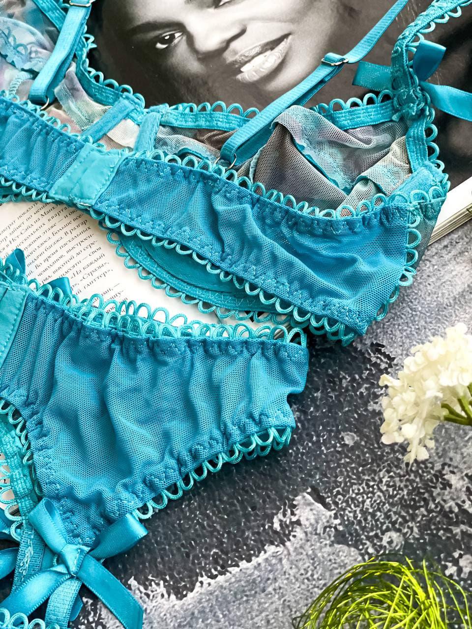 Нижнее белье DO2093 L Голубой - фото 10 Нижнее белье DO2093 L Голубой - фото 10