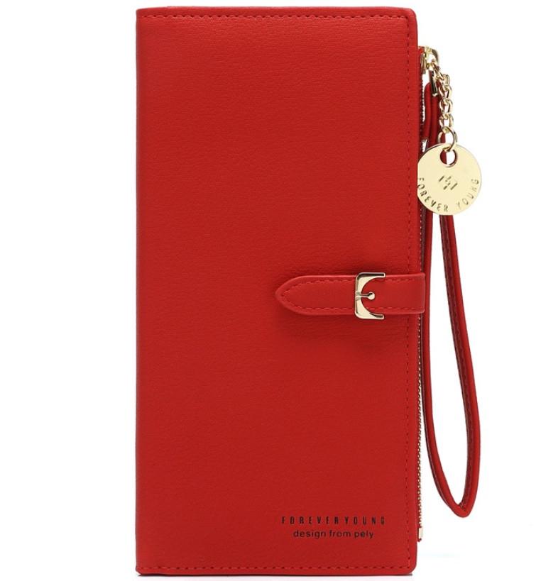Кошелек женский Forever Young Pely кожа Красный