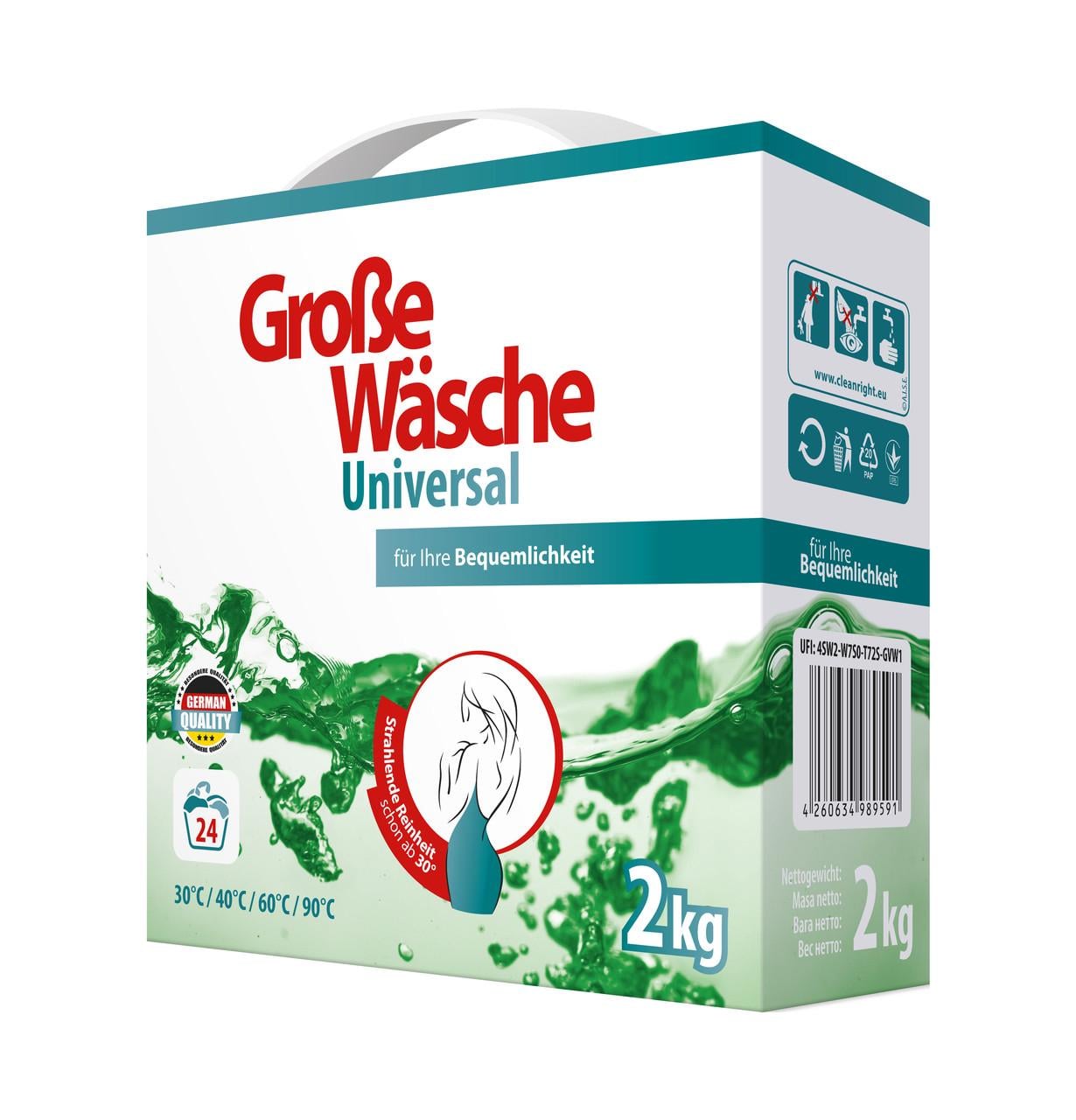 Стиральный порошок Grosse Wasche Universal 2 кг