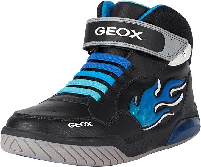 Ботинки деми с огоньками Geox Inek р. 30 Black/Lt Blue (19461963) Ботинки деми с огоньками Geox Inek р. 30 Black/Lt Blue (19461963)