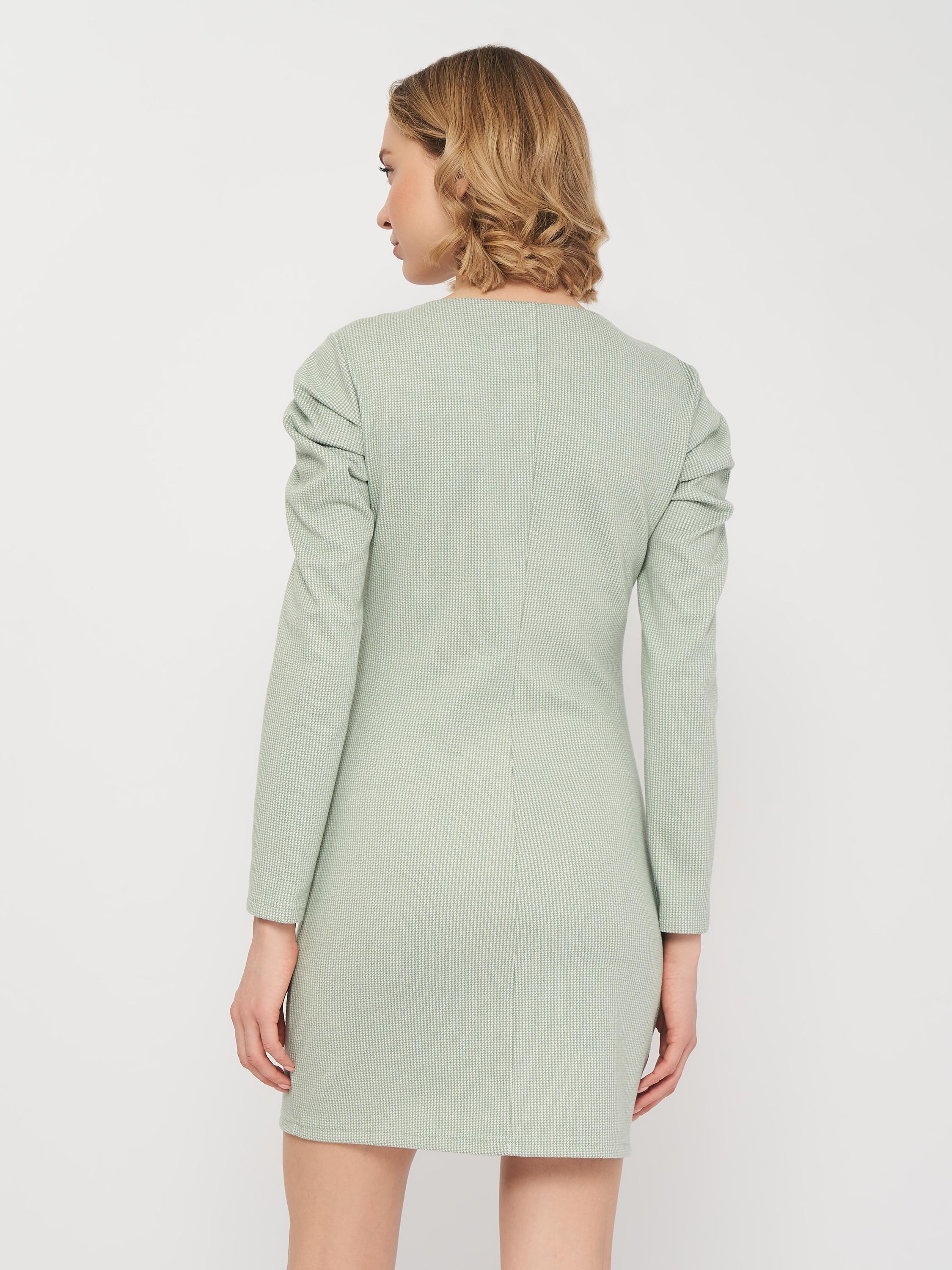 Платье женское трикотажное Anastasimo L светло-зеленый (0190-04 L) - фото 3 Платье женское трикотажное Anastasimo L светло-зеленый (0190-04 L) - фото 3