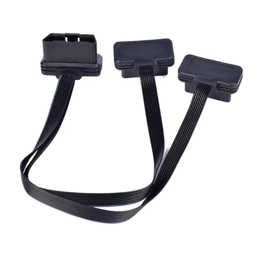 Разветвитель Y Splitter OBDII 16PIN OBD2/2OBD2 для сканера автомобиля универсальный (647165817)