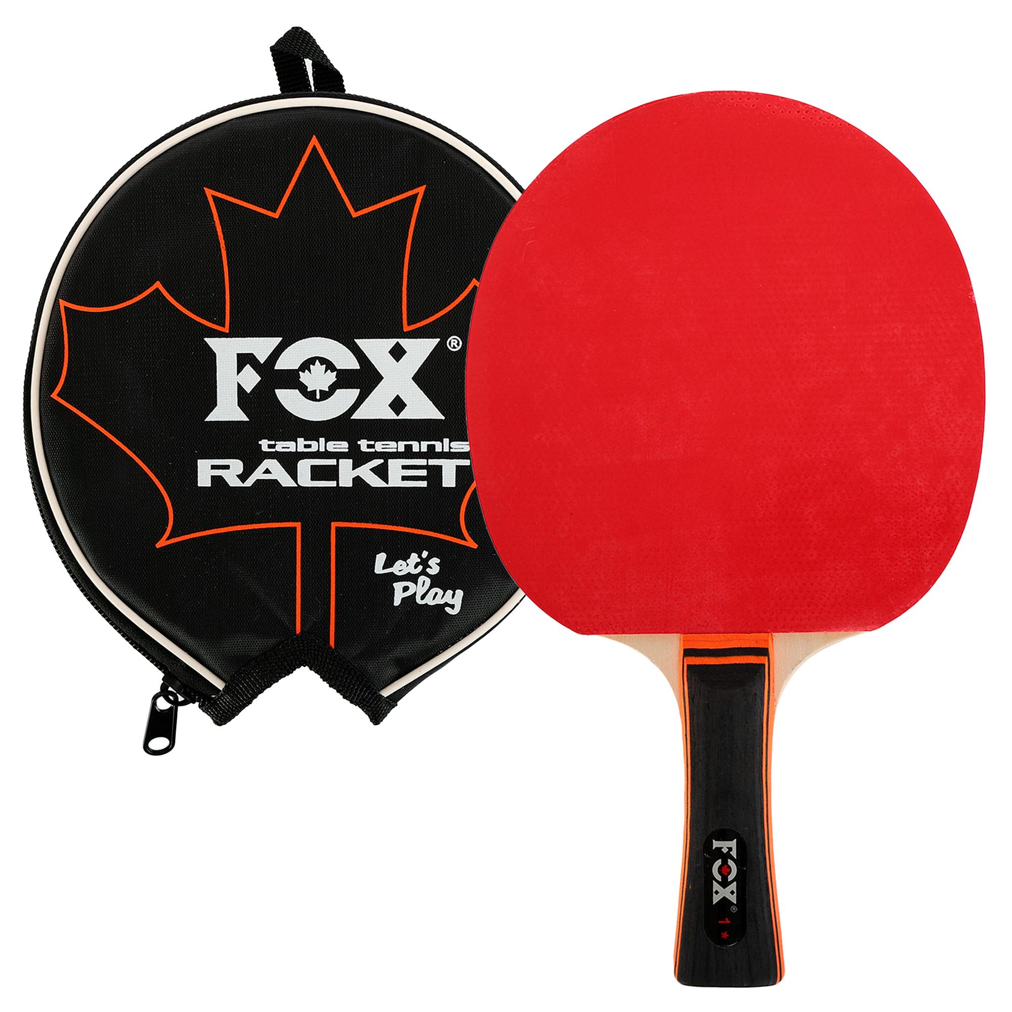 Ракетка для настільного тенісу Fox в чохлі 1 шт. (F-16)