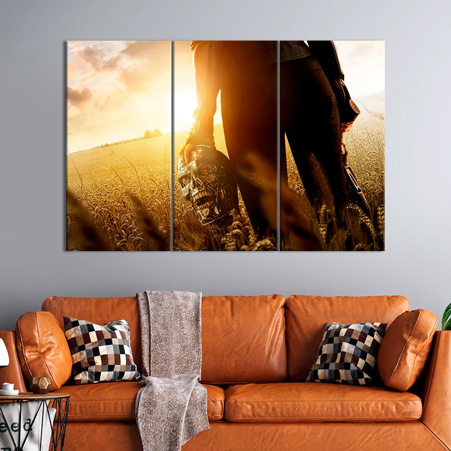 Настенний декор Постер кинофильма Terminator Genisys 156x100 см (A50-3)