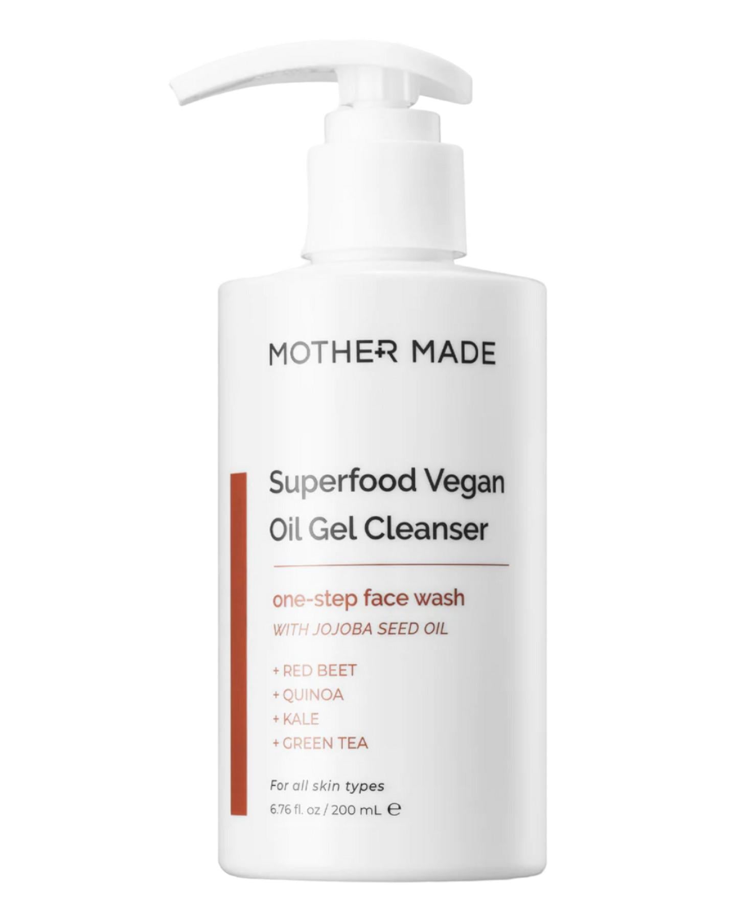 Гель для очистки Mother Made Superfood Vegan Oil Gel Face Wash Cleanser 200 мл