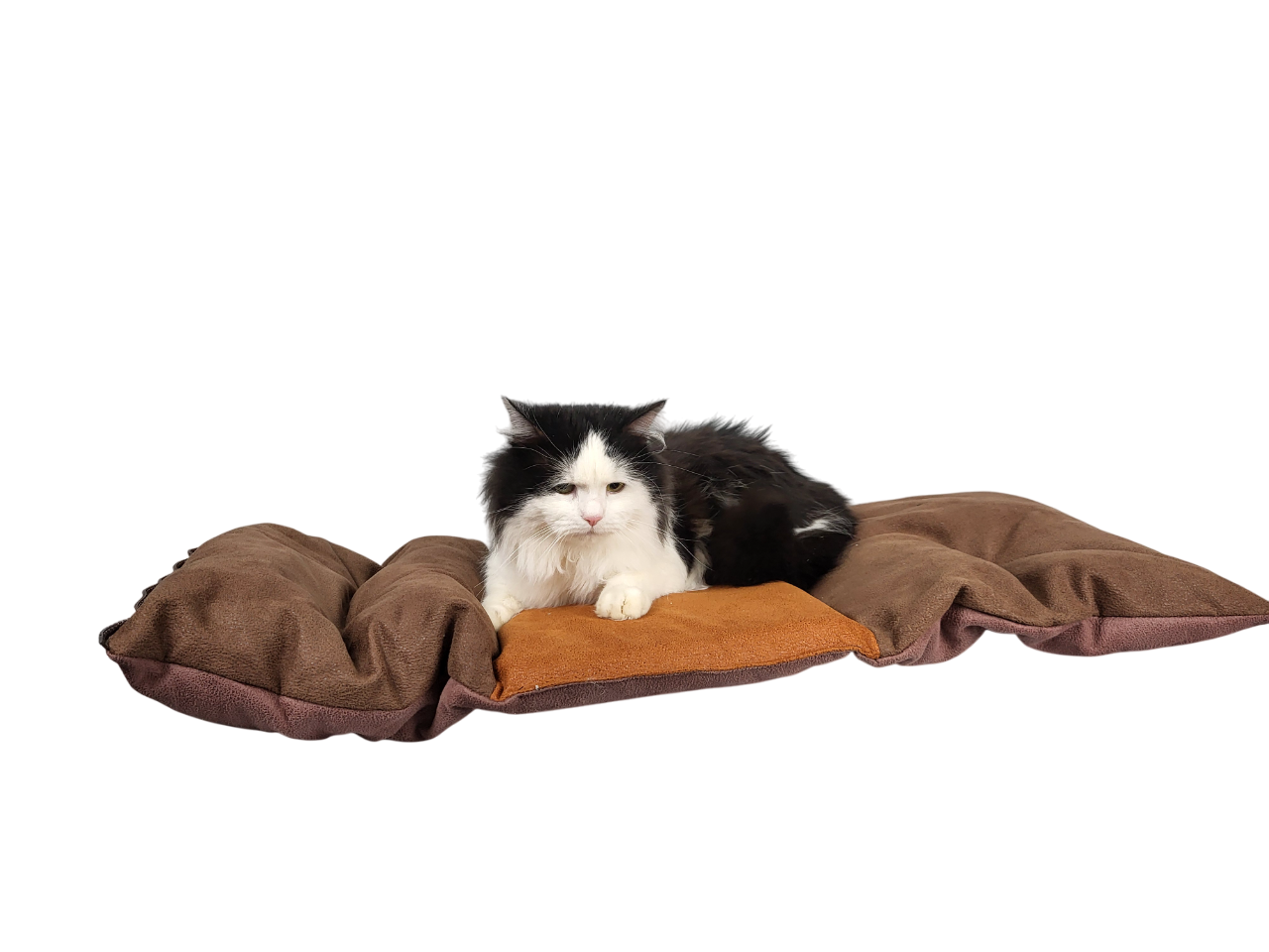 Избушка для животных из замши 50х90 см Коричневый (1467) - фото 2 Избушка для животных из замши 50х90 см Коричневый (1467) - фото 2