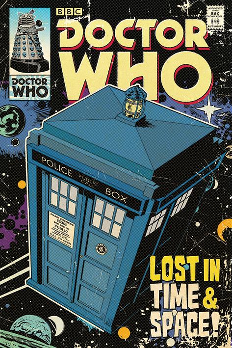 Постер плакат Доктор Кто Потерянный Во Времени И Пространстве/Doctor Who Lost in Time & Space 61x91,5 см